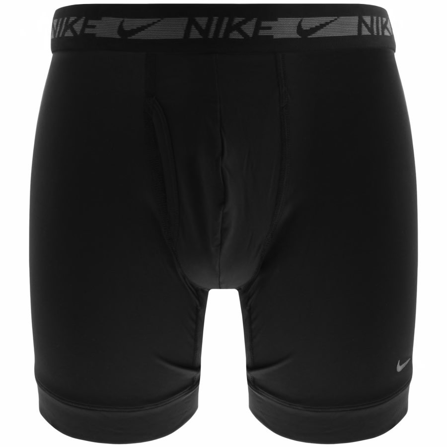 Alternative Image for ProductNike Flex Micro 3 Pack Boxer Shorts Black3